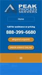 Mobile Screenshot of peakprocessservers.com